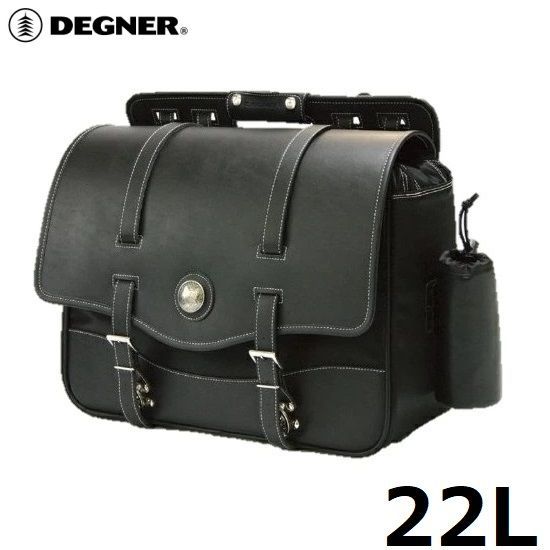 DEGNER デグナー ナイロン サドルバッグ NB-10 ブラック 22L