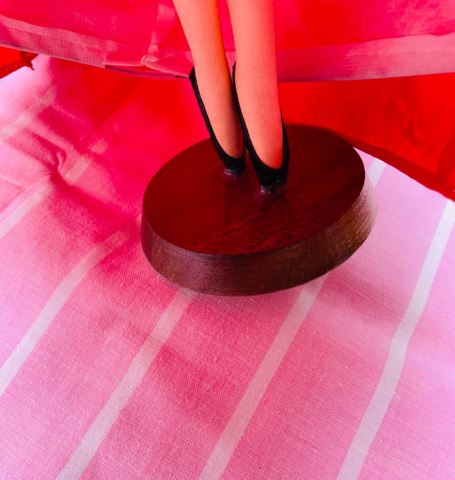 SUKIYO DOLLS リボン フランス人形 直径30✖️40㎝ - メルカリ