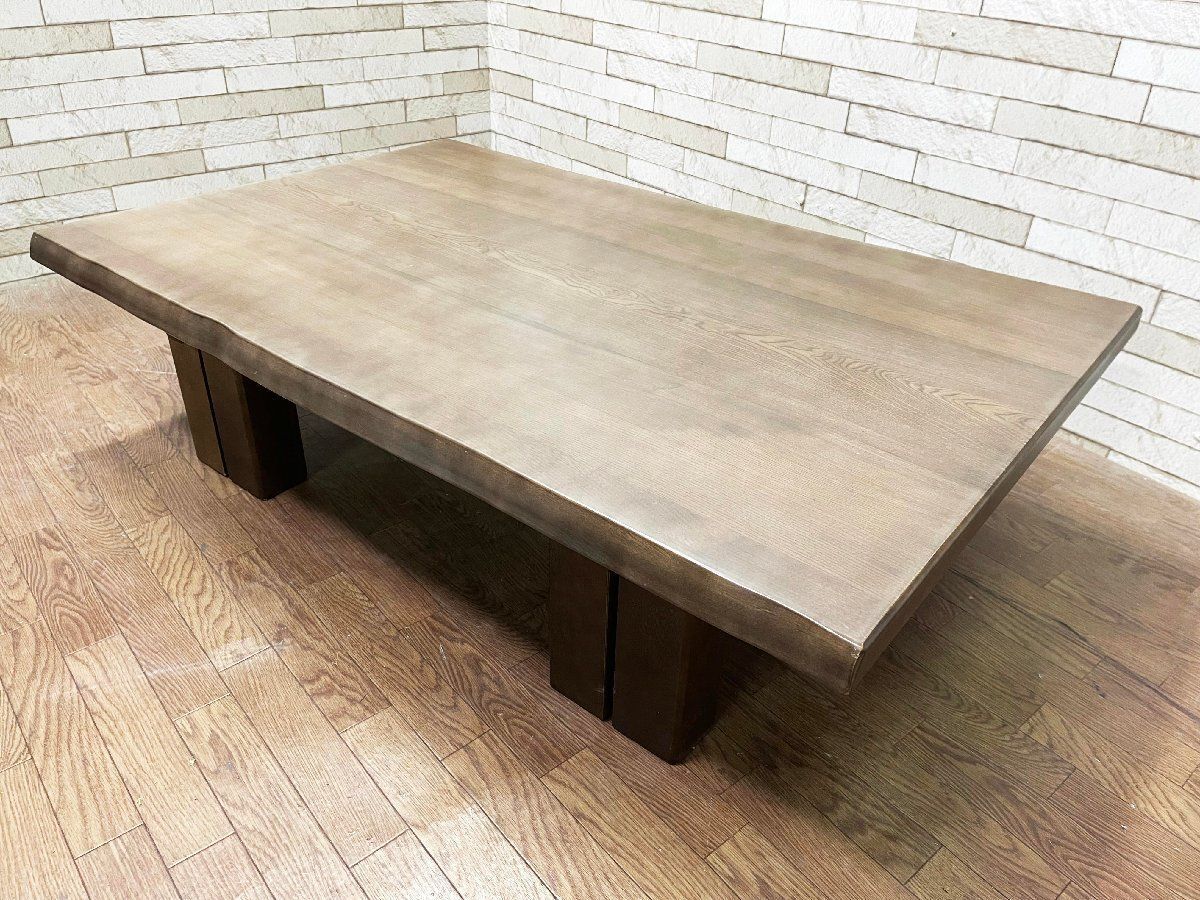 紫檀 】一枚板 テーブル 座卓 ちゃぶ台 アンティーク 紫檀 一枚板 座卓