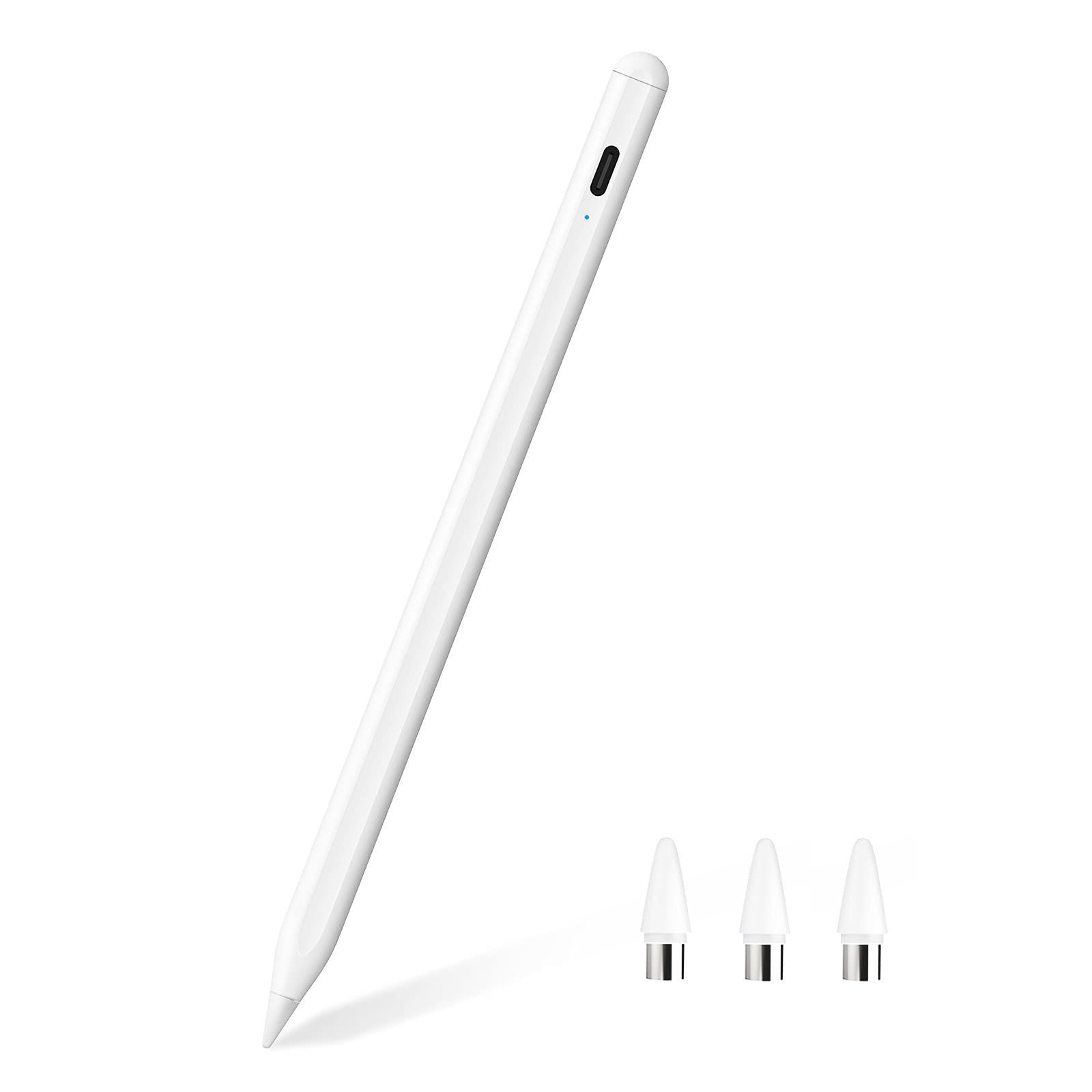 【人気商品】タッチペン KINGONEスタイラスペン iPad/スマホ/タブレット/iPhone対応 極細 超高感度 たっちぺん 磁気吸着機能対応 ipad ペン USB充電式 スマホ ペン