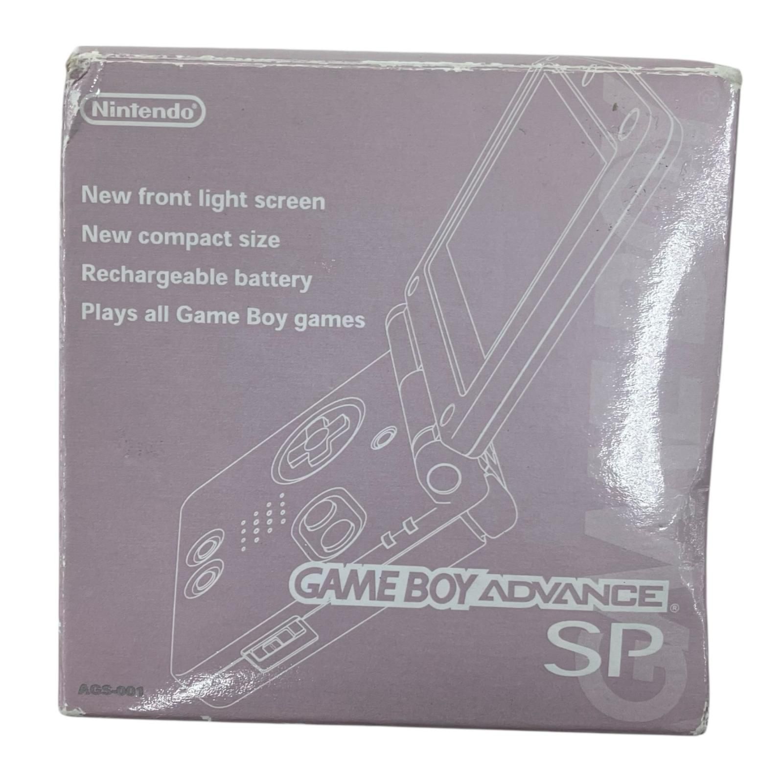 186000 現状品 Nintendo 任天堂 ニンテンドウ ゲームボーイアドバンスSP AGS-001 パールピンク