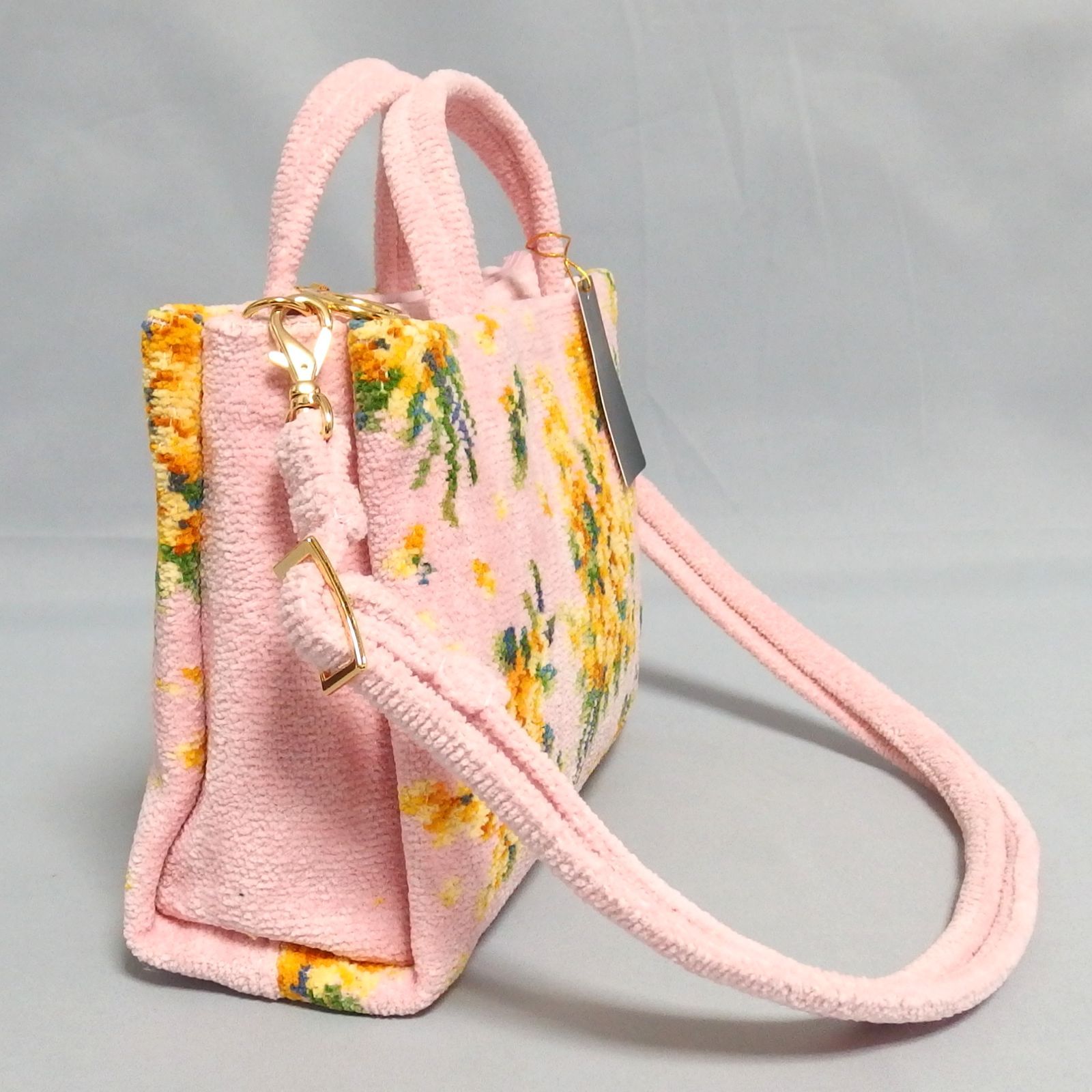 極美品☆FEILER Mimosa Solare 2Way ショルダー ハンドバッグ MSO