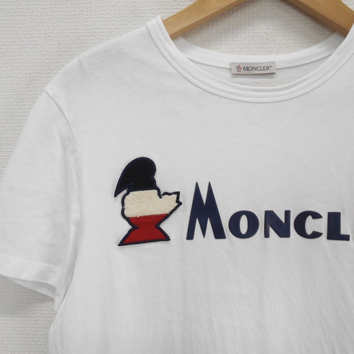 MONCLER☆ボリュームステッチ ロゴ Tシャツ IVORY 楽天市場】MONCLER モンクレール Logo Pixelated Print T-Shirts