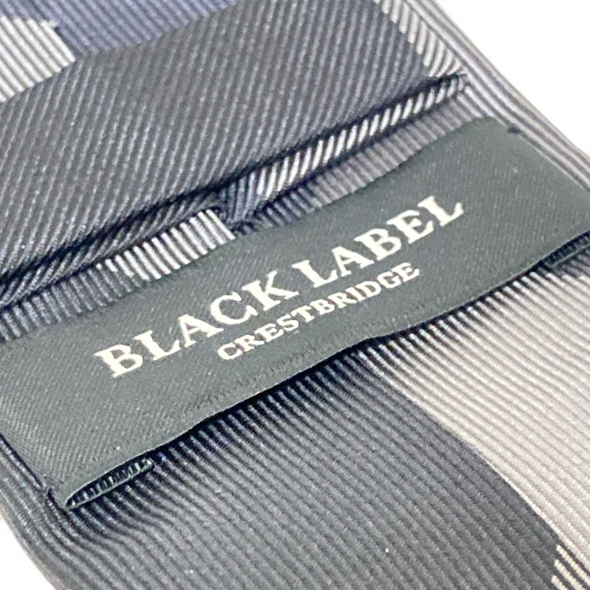 ネクタイ　Black label crestbridge 新品】BLACK LABEL CRESTBRIDGE ブラックレーベル クレスト