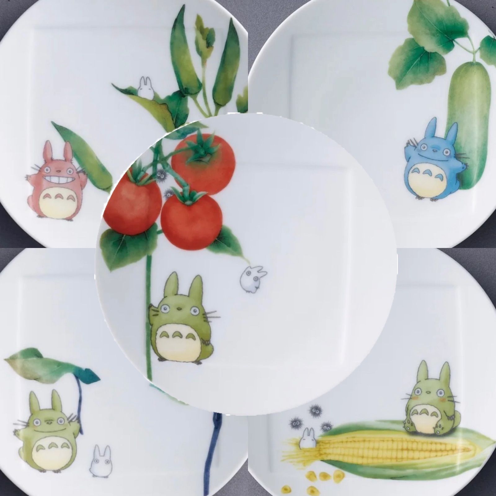 値下げ《30％OFF》となりのトトロ 野菜15．5cmプレートセット 