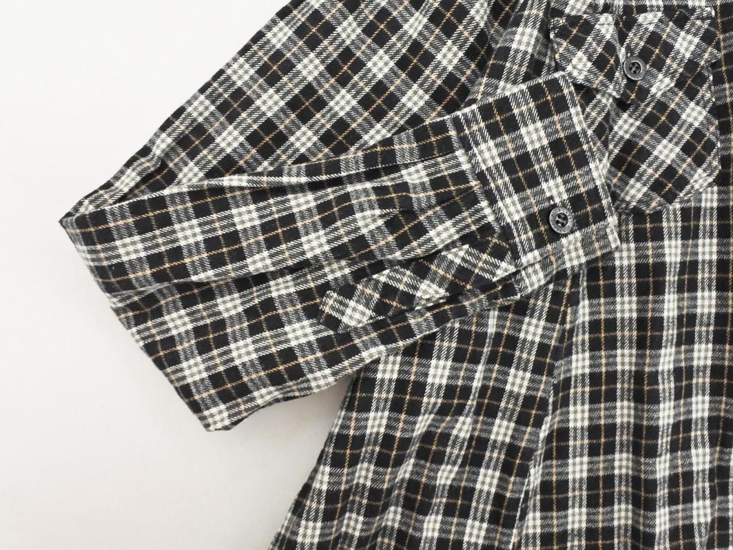 バーバリーブルーレーベル　チュニック　ワンピース　ブラウス　チェックシャツ　38 BURBERRY BLUE LABEL バーバリーブルーレーベル チェック