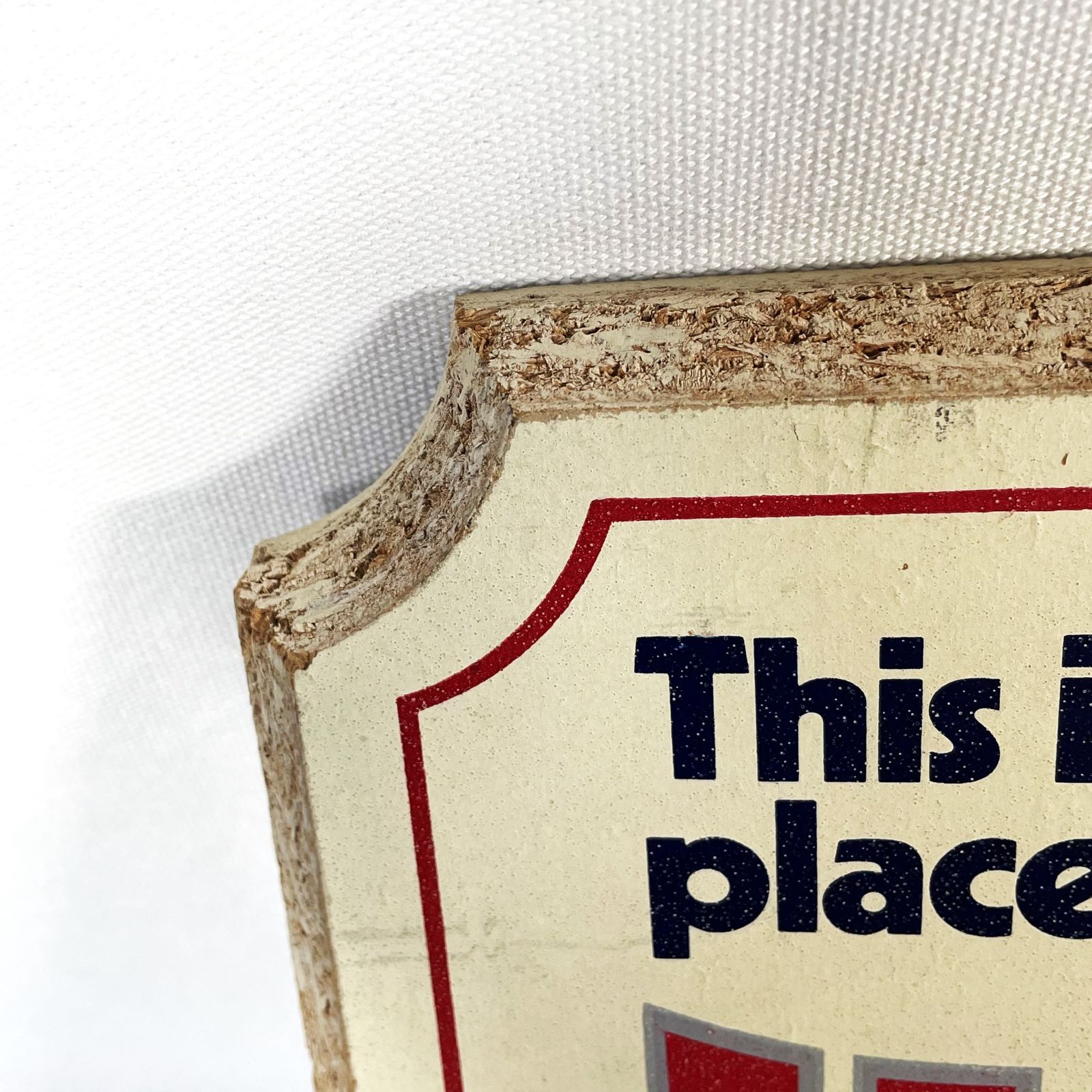 80s Pabst Blue Ribbon Wooden Sign パブストブルーリボン 看板 木製