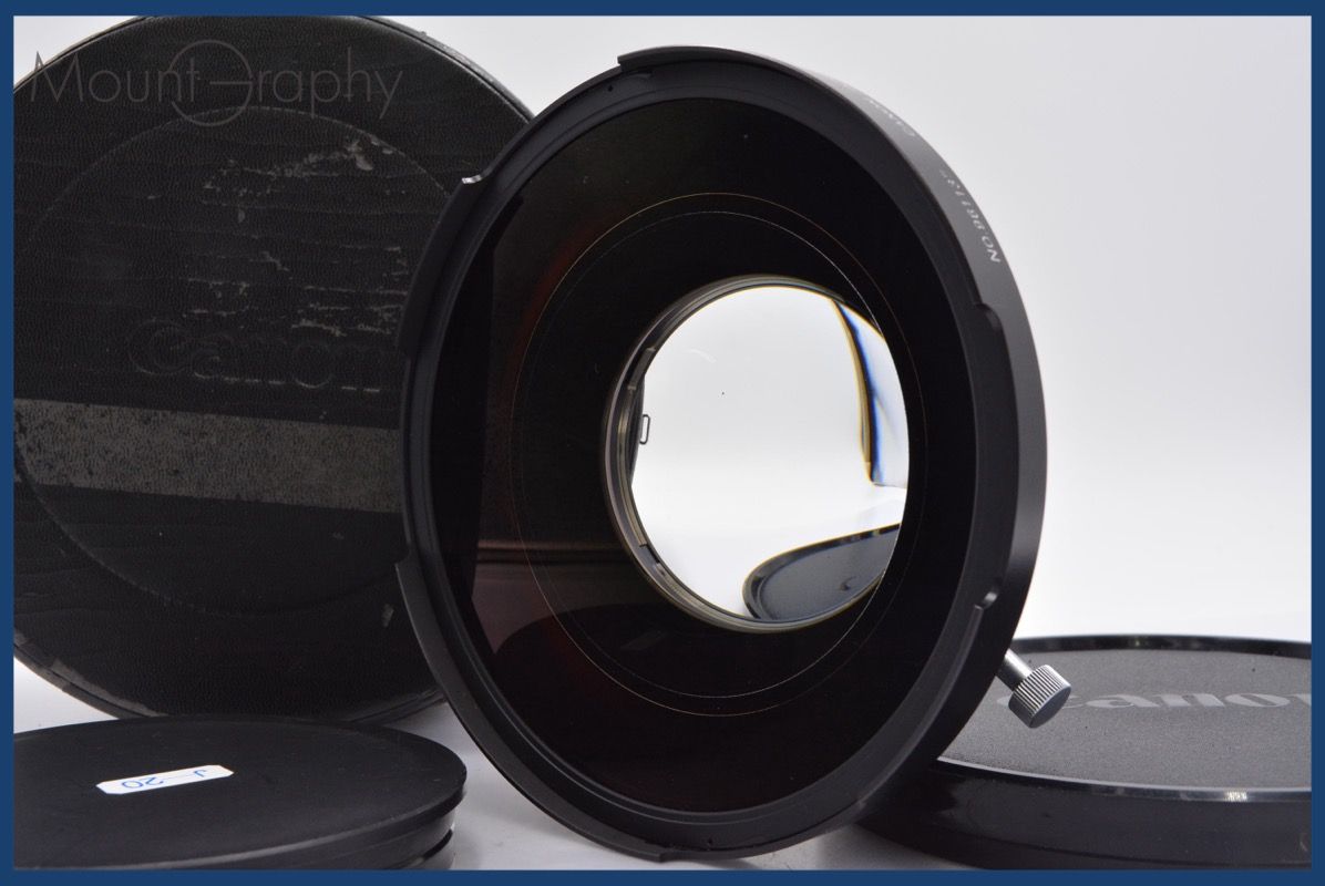上 キヤノン Canon FISH-EYE ATTACHMENT III FEA-III 前後キャップ ケース付 完動 同梱可 mj2894