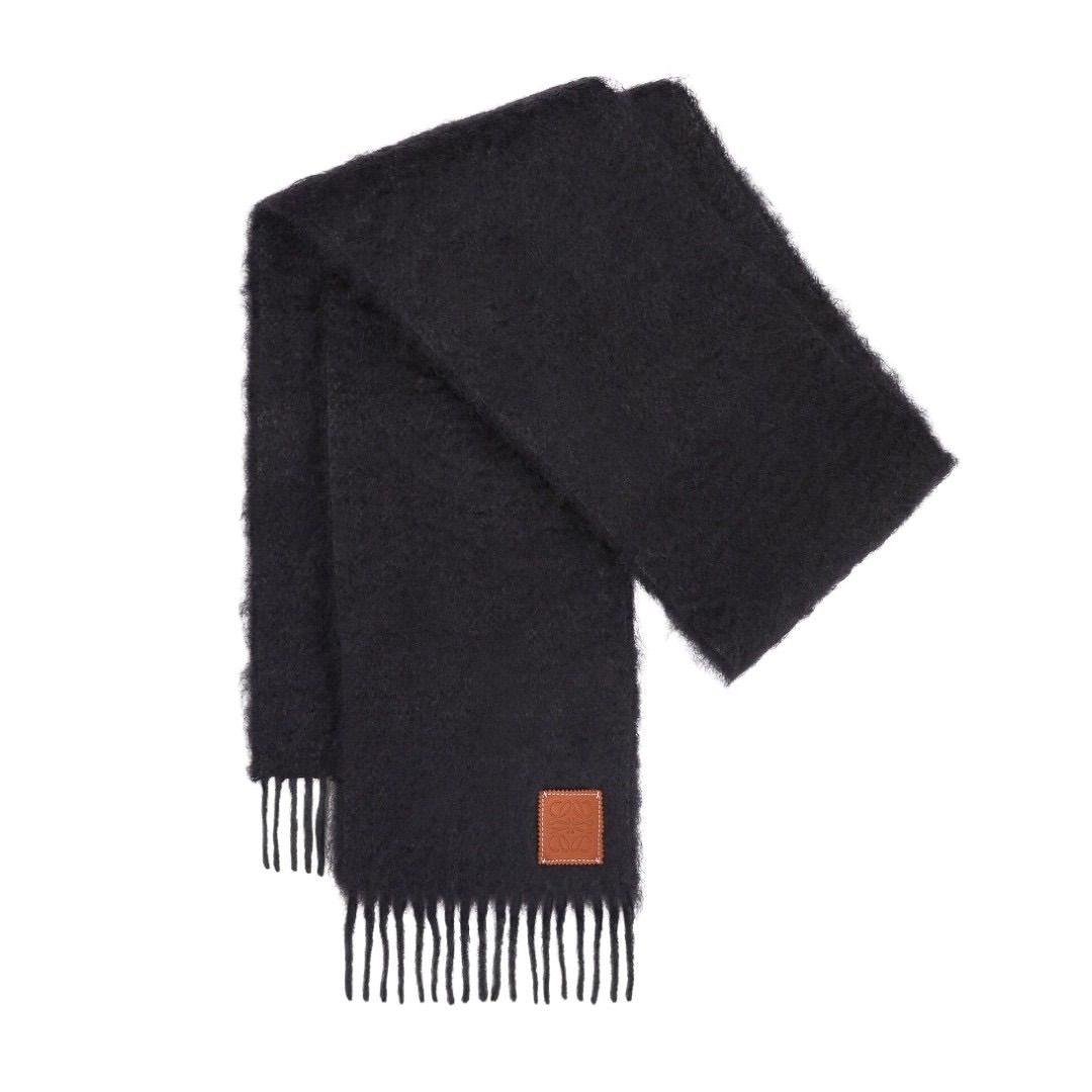 新品・未使用】LOEWE ロエベ マフラー スカーフ （モヘア&ウール  