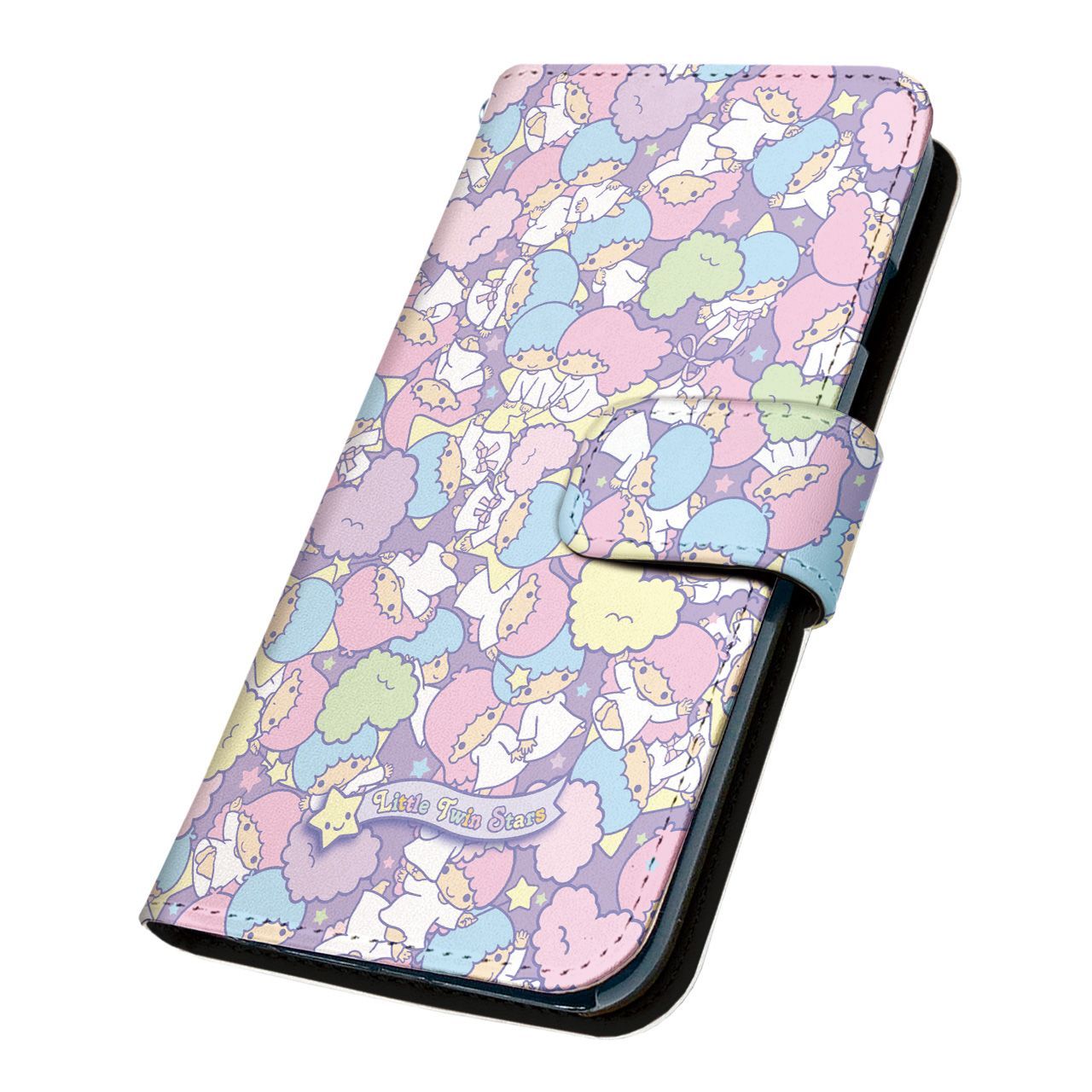 サンリオ 正規品 キキララ Xiaomi 13T XIG04 ケース 手帳型 スマホケース [デザイン:5.キキララいっぱい(PU)/マグネットハンドあり] SANRIO リトルツインスターズ シャオミ13t xig04