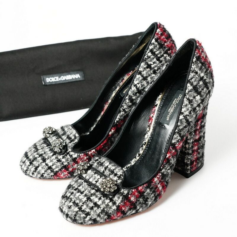 □未使用品□DOLCE&GABBANA ドルチェアンドガッバーナ パンプス サイズ