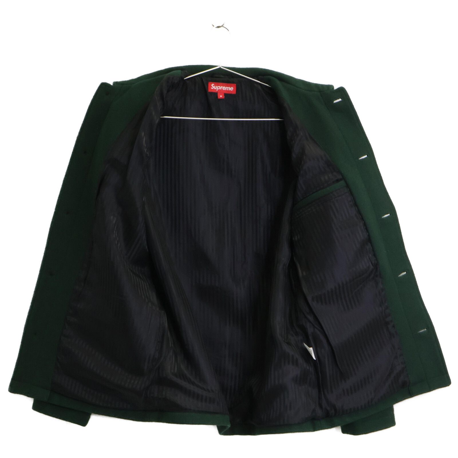 Supreme シュプリーム ｸﾞﾘｰﾝ/ﾌﾞﾗｯｸ 2012年秋冬 ﾄﾞﾝｷｰ ｼﾞｬｹｯﾄ M - メルカリ