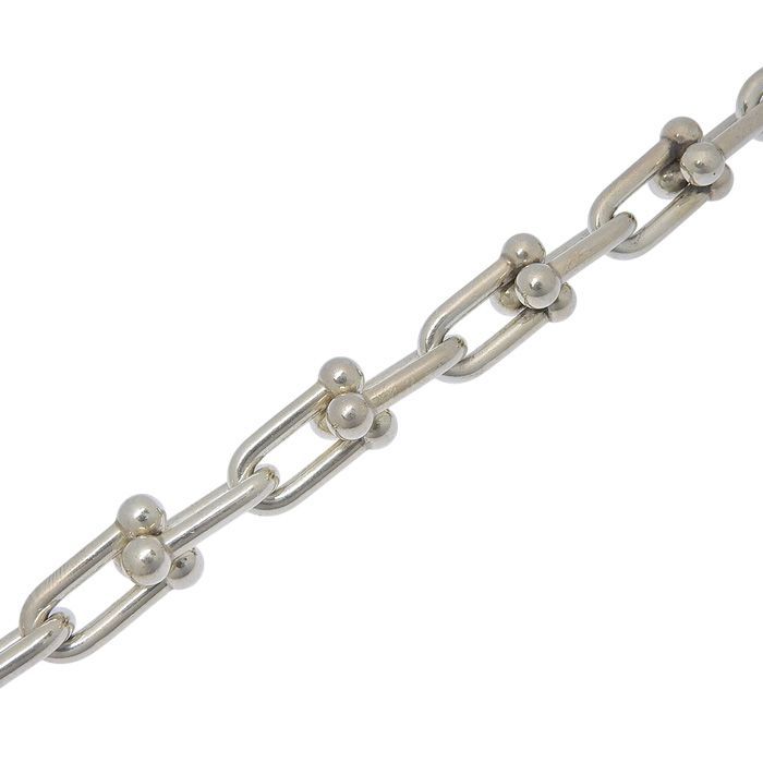 ティファニー ハードウェア ラージ リンク ブレスレット シルバー 16コマ