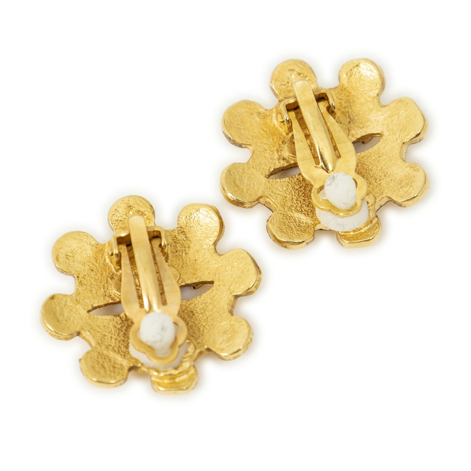 CHANEL シャネルココマーク ハート クリップタイプ ネックレス金金メッキA