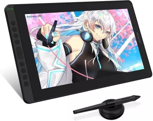 PCハード Huion 液晶タブレット KAMVAS 16 2021年モデル コスモブラック GS1562
