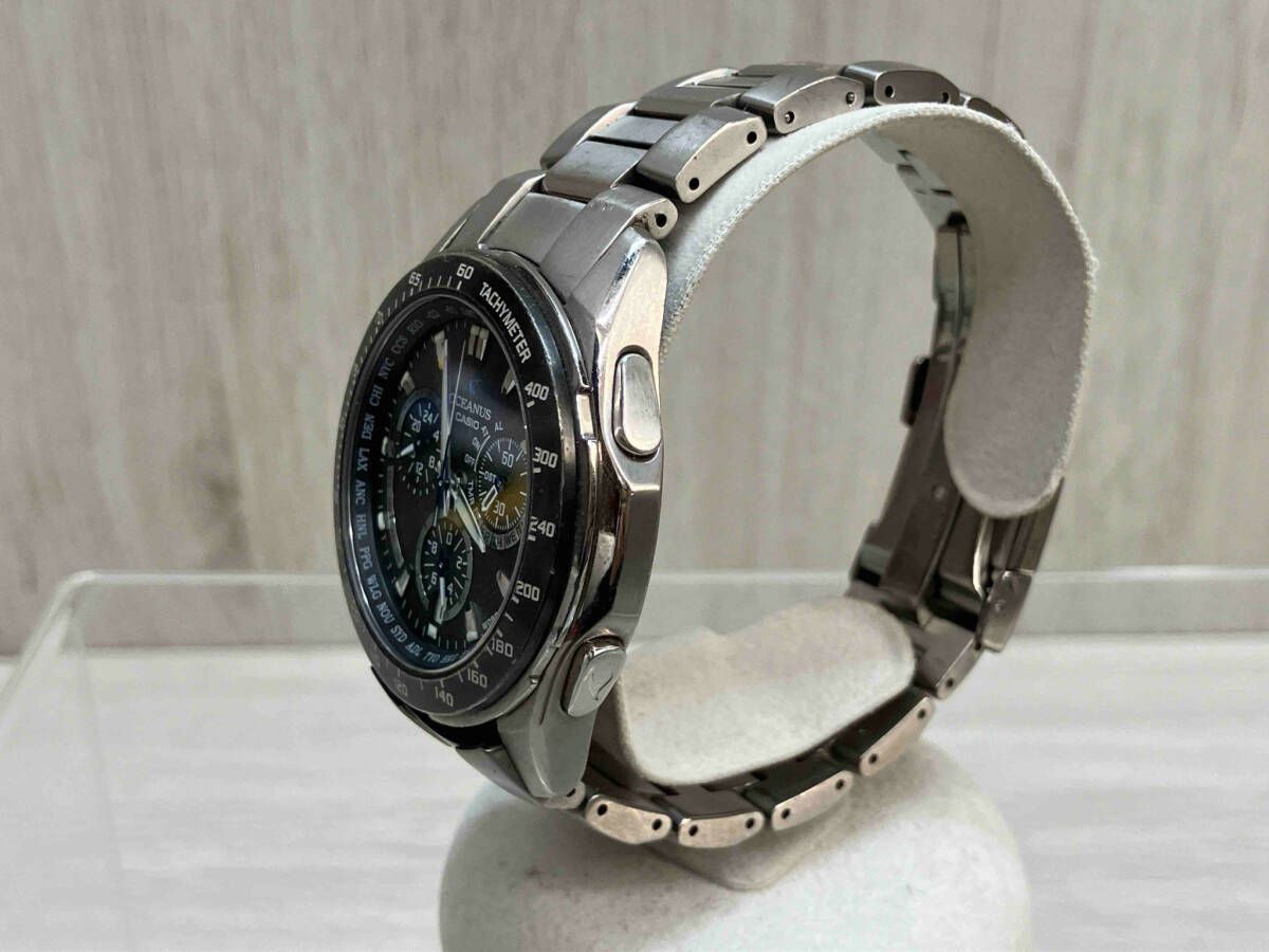 CASIOオシアナスOCW-M800TBJ-1AJFソーラー CASIO OCEANUS OCW-M800TBJ-1AJF 電波ソーラー ケースサイズ 3.7