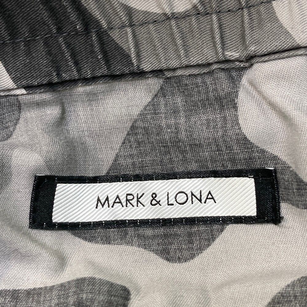 サイズ：46 MARK&amp;LONA マークアンドロナ  ロングパンツ  グレー系 [240101417737] ゴルフウェア メンズ ストスト サイズ：46 MARK&LONA マークアンドロナ ロングパンツ グレー系