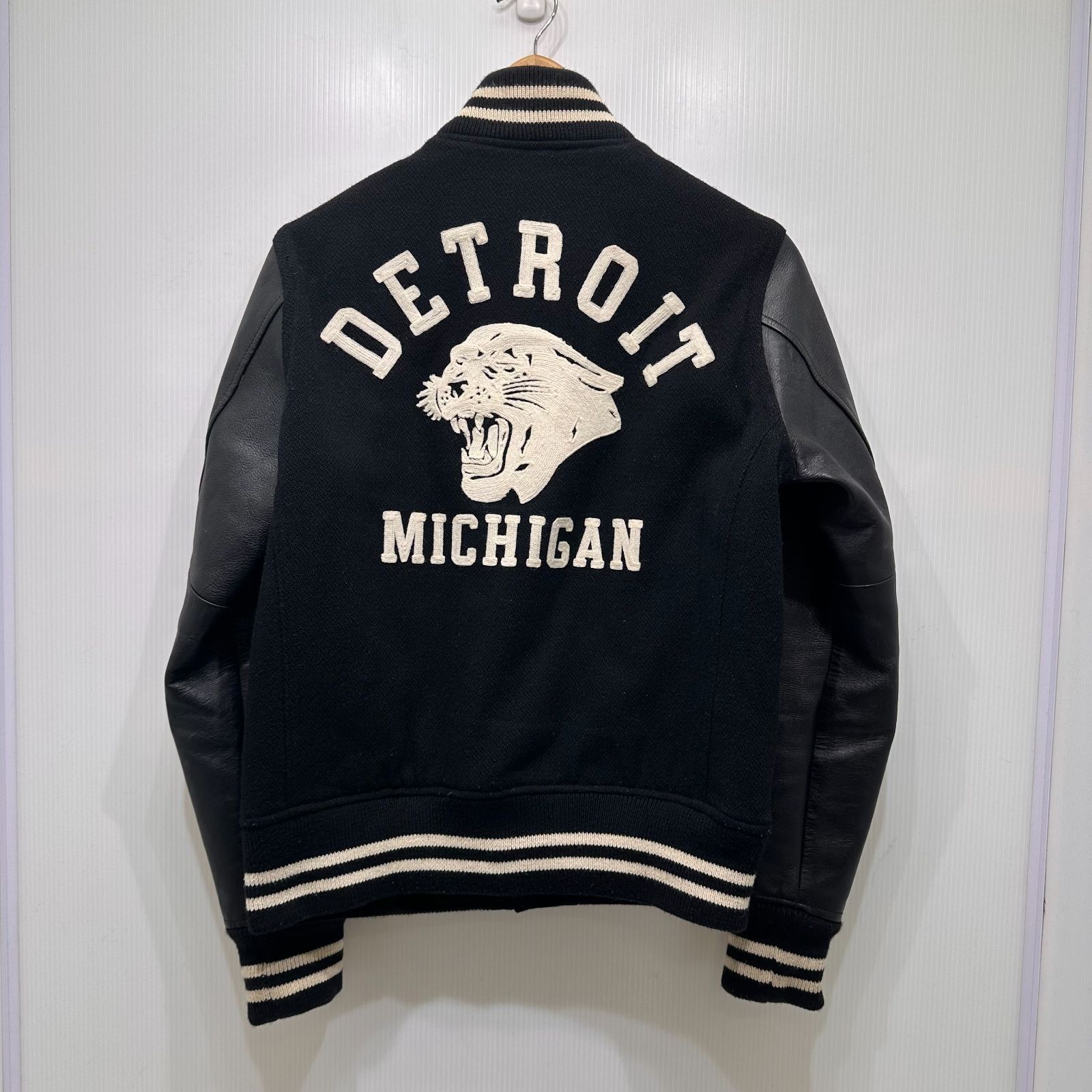 HYSTERIC GLAMOUR ヒステリックグラマー レザースリーブ スタジャン