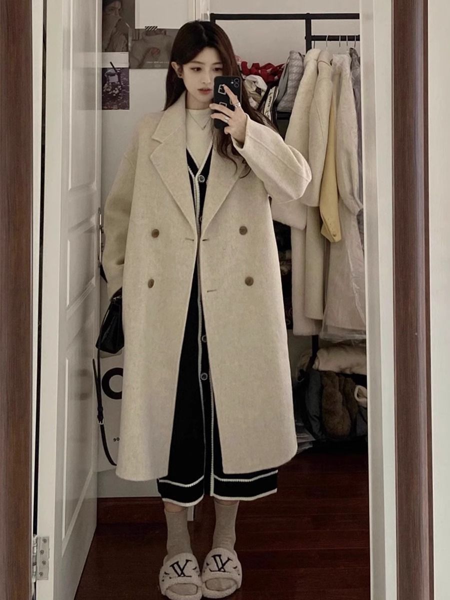 オールドチェックミドルコート ダーリッチ オールドチェックミドル