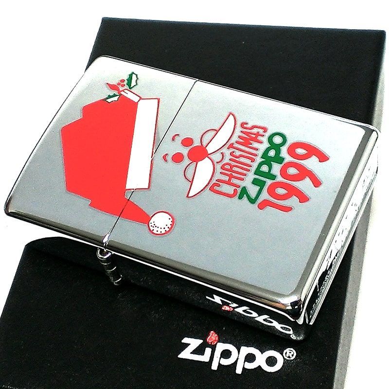 ZIPPO クリスマス 1点物 ジッポ ライター 1999年製 レア 絶版