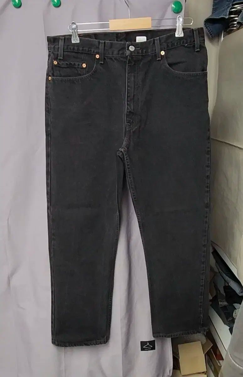 90s LEVI S リーバイス 505 ブラックブルー ブラック ウエスト 38 周長 94