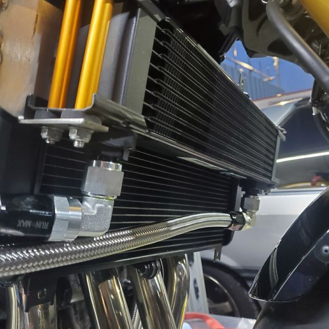 Z900RS 前期 後期 オイルクーラーKIT サイドターンモデル