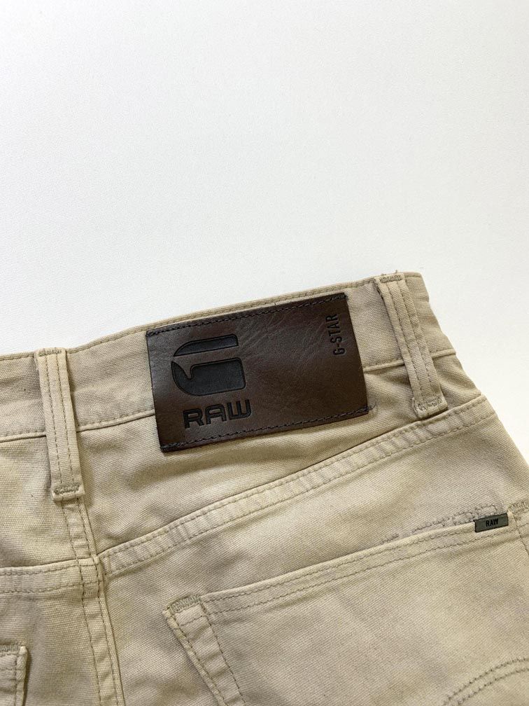 G-STAR RAW ジースターロゥ D00865-9860-367  定価20900円  3301 Slim Colored Jeans パンツ size28/32/ベージュ■■メンズ