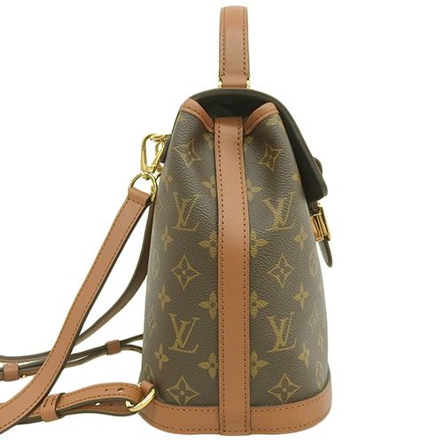 LOUIS VUITTON(ルイ・ヴィトン) モノグラム ドーフィーヌ バックパック リュック・バックパック リュックサック 肩掛けかばん モノグラムキャンバス モノグラムリバース ブラウン茶 ゴールド金具 M45142 レディース 40802076535【アラモード】