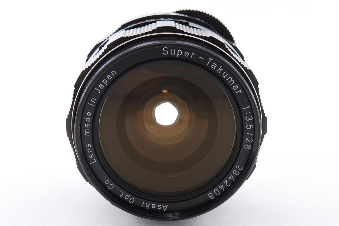 フラワーB ブルーグレイ SMC Takumar 28mm F3.5 純正専用フード 接写