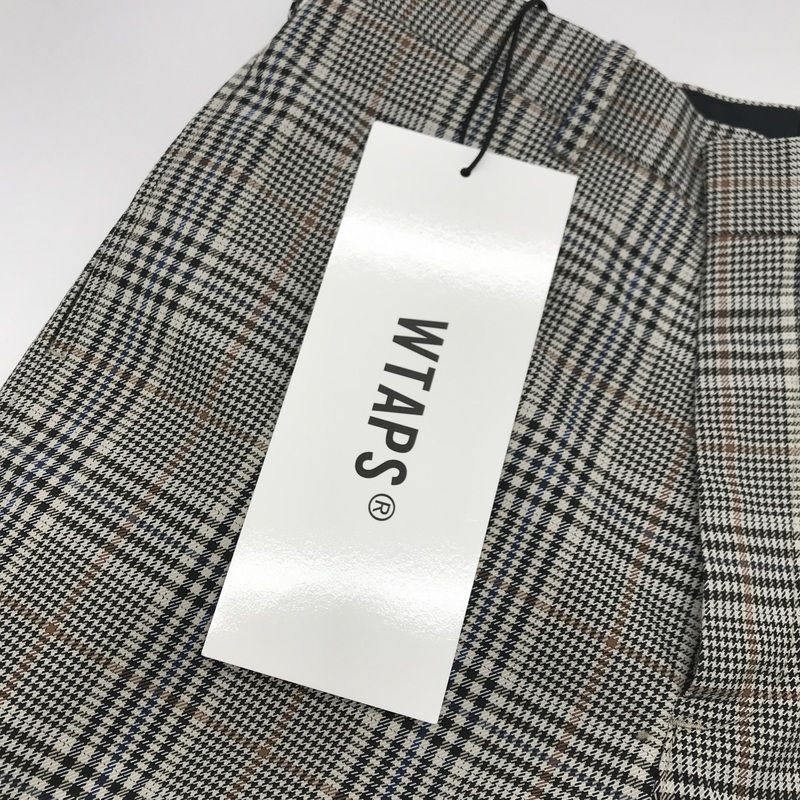 WTAPS トラウザーパンツ LEZ STRT 02 Trousers 242TQDT-PTM04 チェック