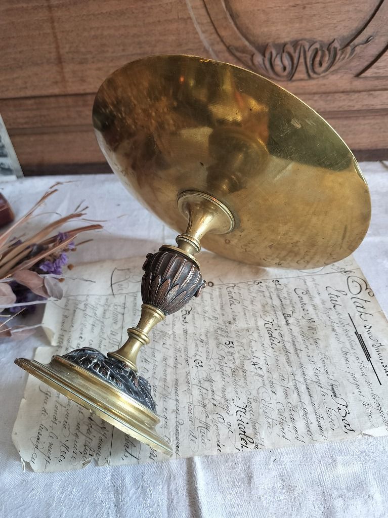 アンティーク フランス コンポティエ 1900年代頃 Moulin des Loups