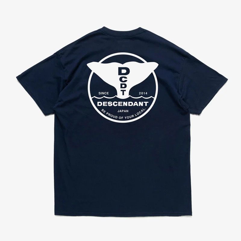 【新品未使用】DESCENDANT FLUKE UP SS Navy Tシャツ