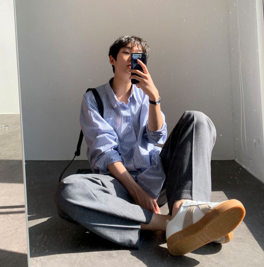 [COSYHARU公式] Beige & White simple Sneakers 関税・送料込み COSYHARU コシハル 公式]ベージュ×ホワイトのシンプルスニーカー