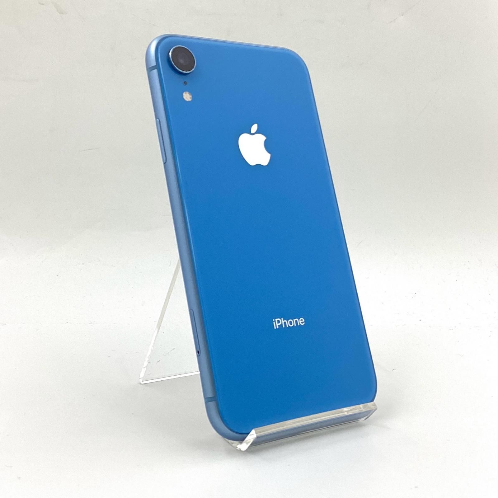 全額返金保証】【最速発送】Apple iPhone XR 256GB ブルー Softbank SIMフリー 動作確認済 76% 白ロム - メルカリ