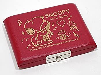 SNOOPY with Music SNOOPY アルトサックス用リードケース SAS-05R レッド 5枚入 SNOOPY with Music