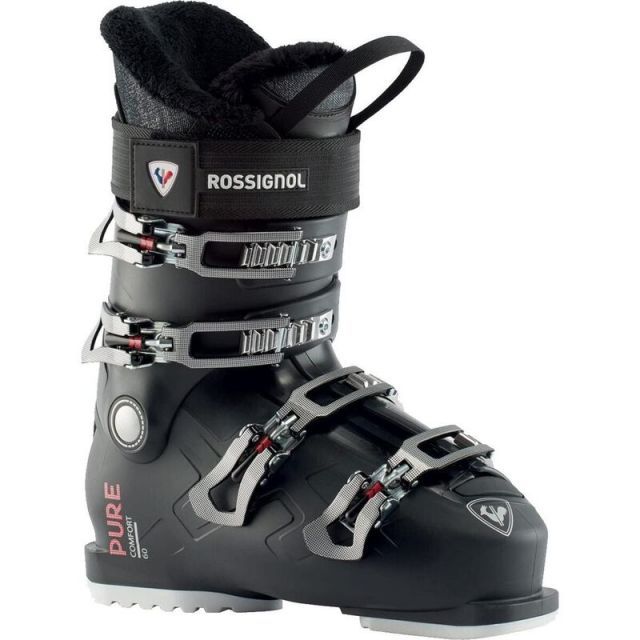 【送料無料】 ロシニョール メンズ ブーツ・レインブーツ シューズ Pure Comfort 60 Ski Boot - 2024 Soft Black
