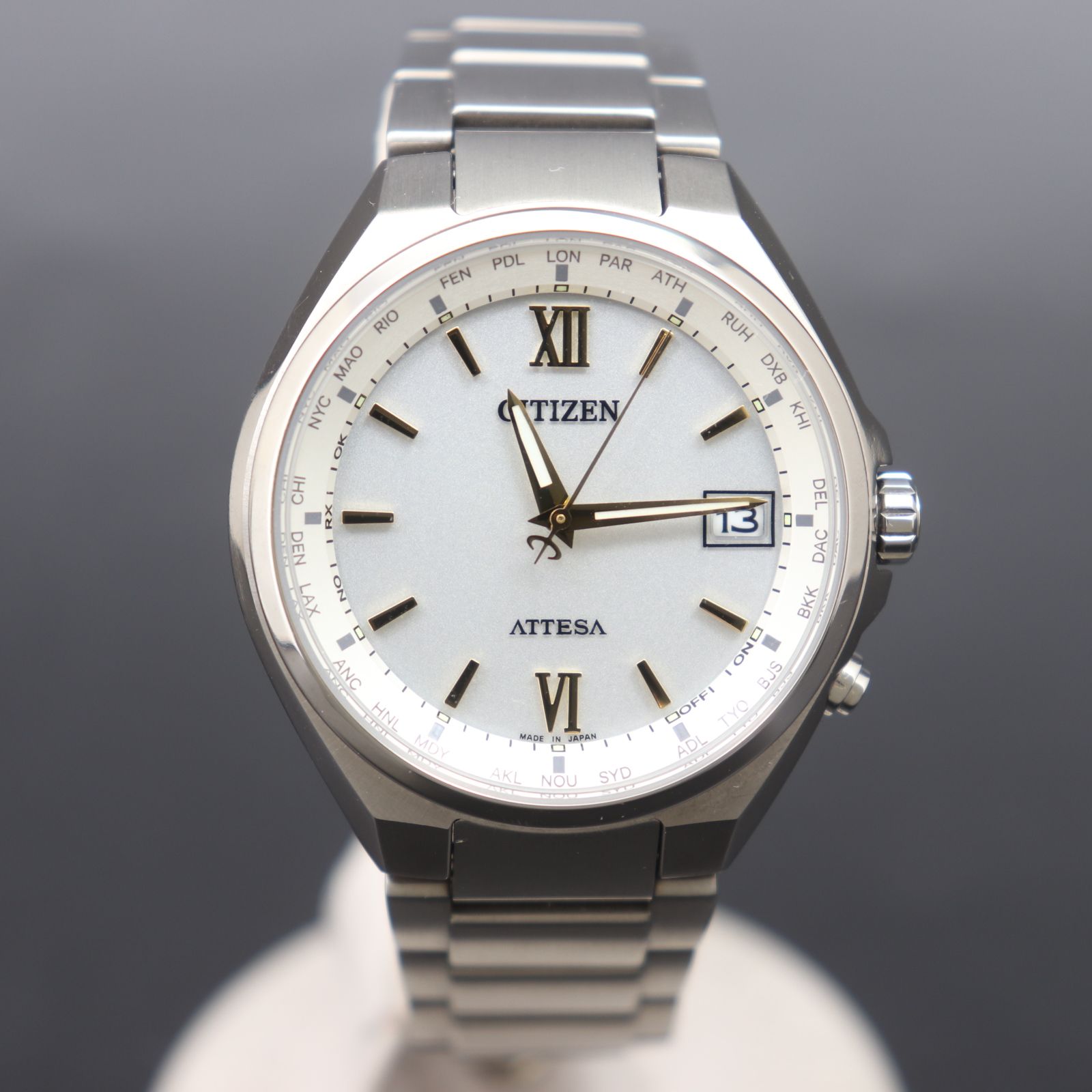 即決 CITIZEN シチズン アテッサ ソーラー 腕時計 H128-R007971 
