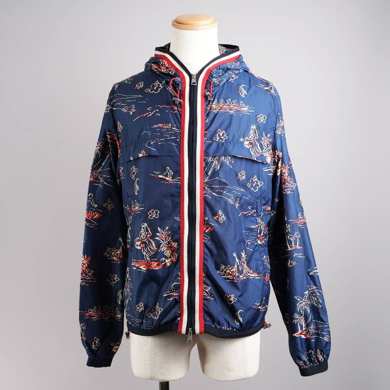 【希少品】モンクレールANTON ネイビー　(サイズ2) ☆ハンガー付き☆ 希少品】モンクレールANTON ネイビー (サイズ2) ☆ハンガー付き☆