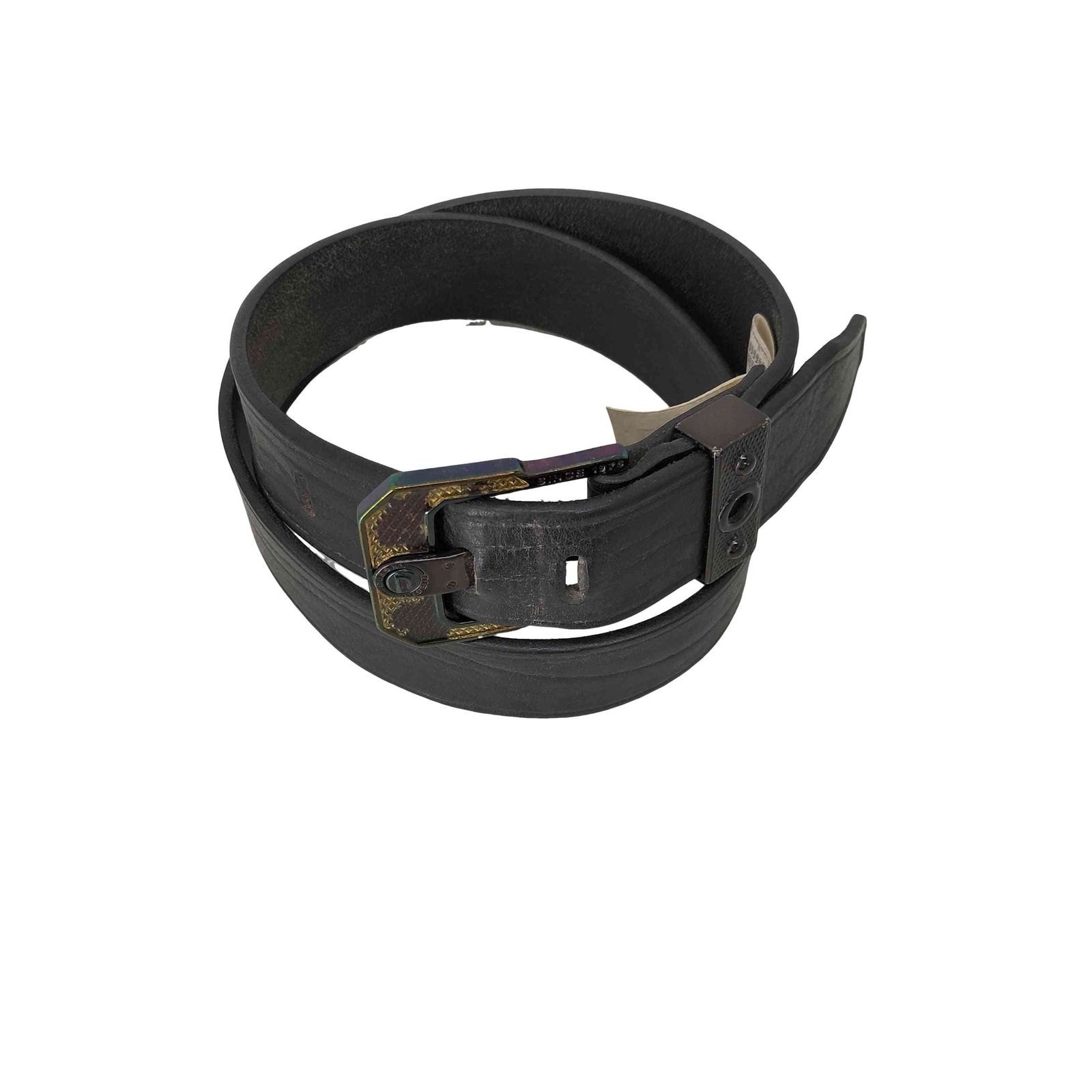 最終値下げ　ディーゼル DIESEL ブラックカウレザーベルト 70size 最終値下げ ディーゼル DIESEL ブラックカウレザーベルト 70size