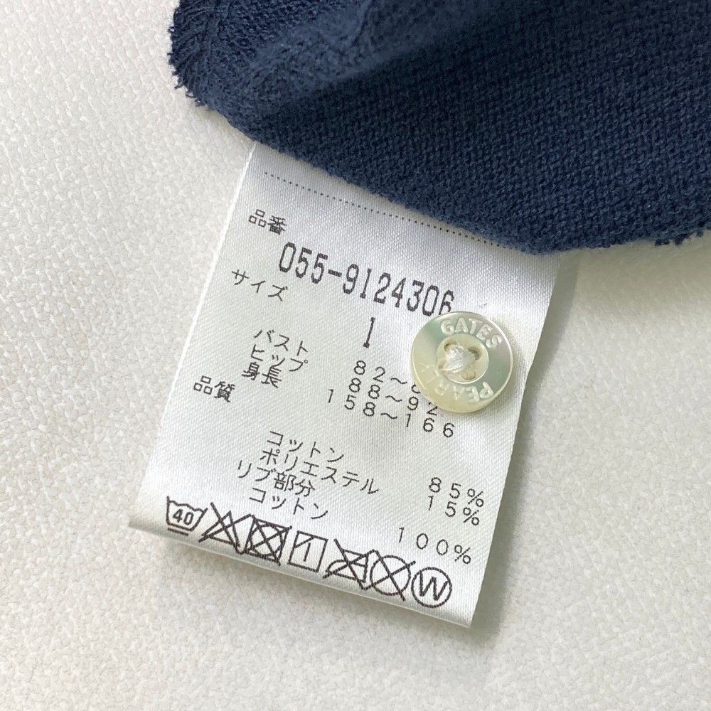 サイズ：1 PEARLY GATES パーリーゲイツ 30周年 半袖ワンピース