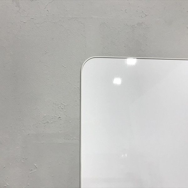 ホワイトボード 脚付 片面式 縦型 カグクロ ス ブラック