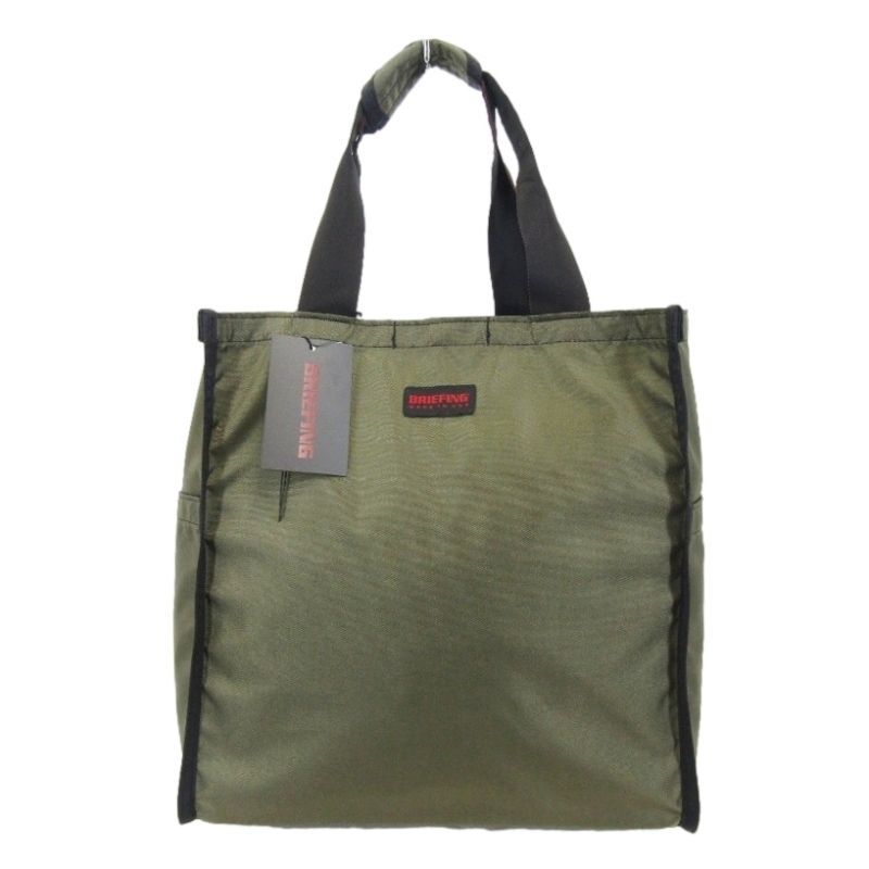 BRIEFING ブリーフィング SQUARE TOTE BRA241T62 スクエアトートバッグ アメリカ製 オリーブ 24005375