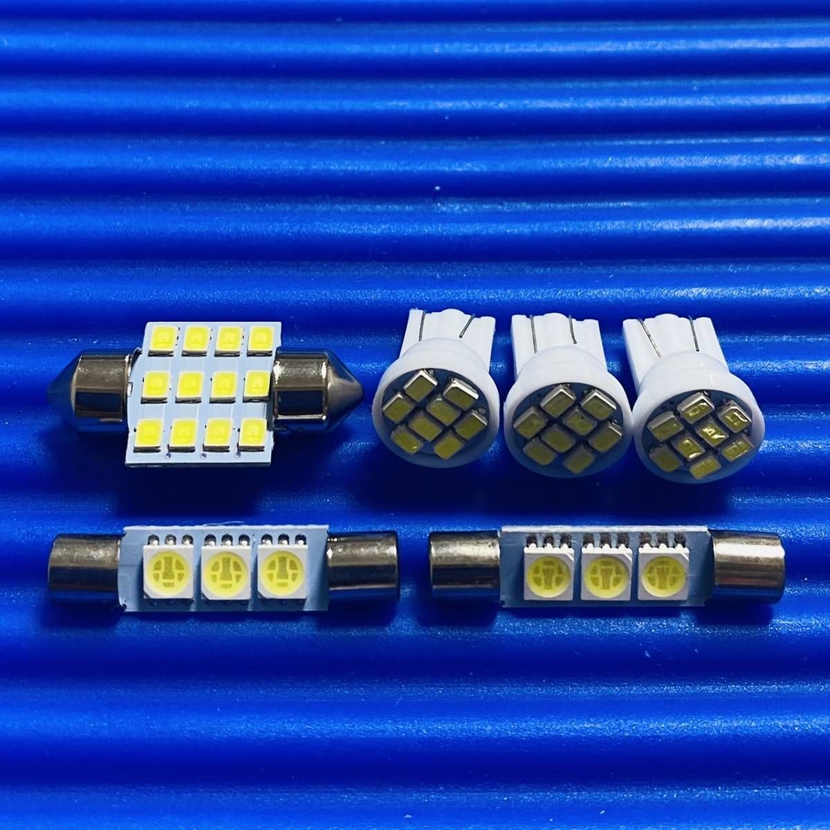 爆光！ZN6 86（ハチロク）T10 LED ルームランプ バニティ 6個セット T10 LED ホワイト トヨタ カー用品 パーツ