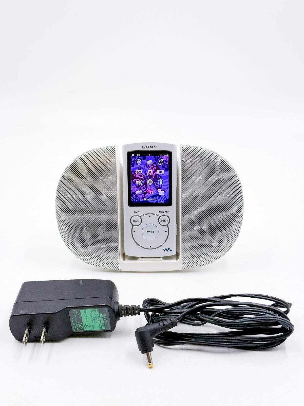 ショップ SONY スピーカー ACアダプター付きウォークマンNW-S765