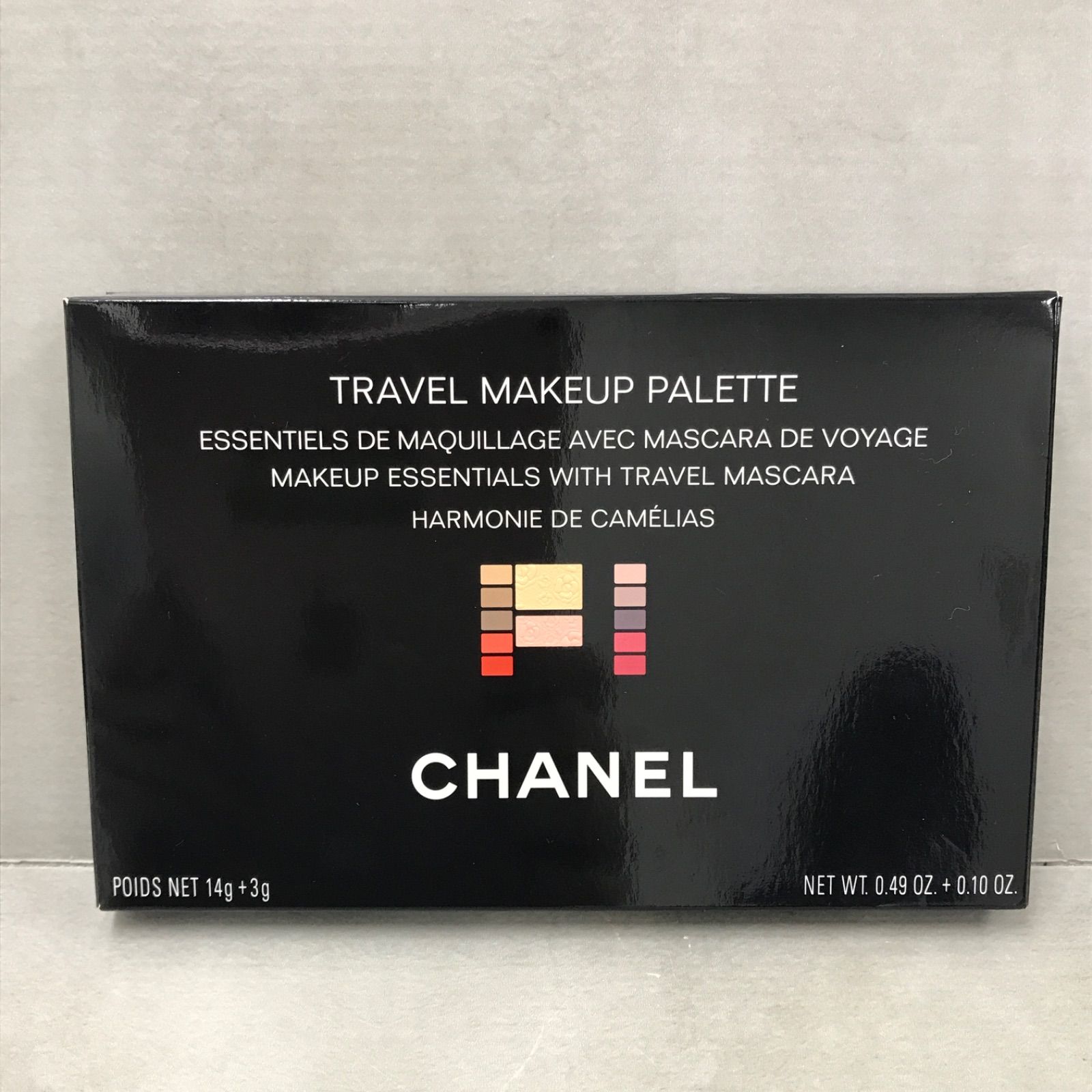 S2246 K CHANEL シャネル トラベル メイクアップパレット アーモニー ドゥ カメリア 14g + 3g - メルカリ