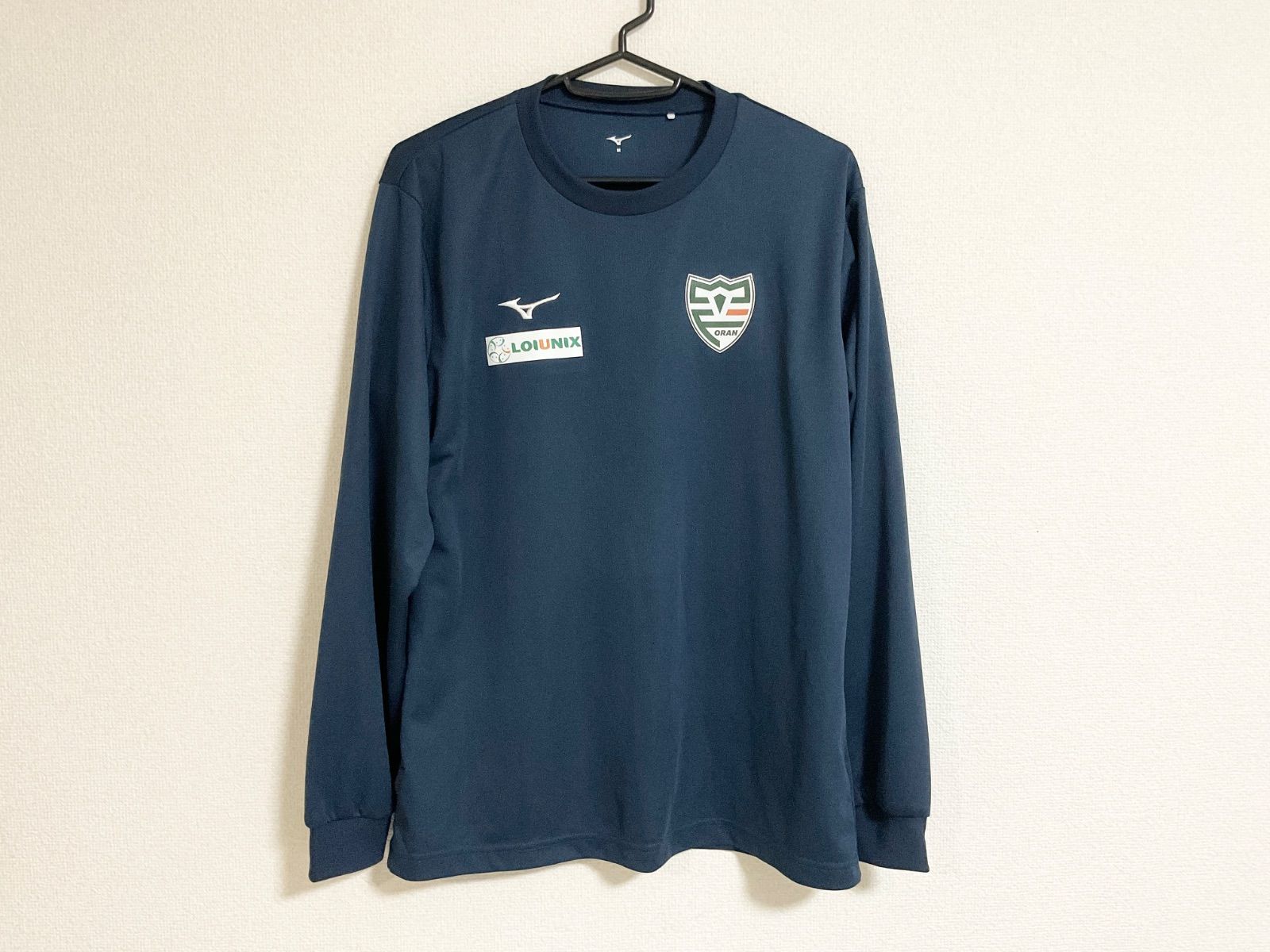 【️枚数限定】ORAN袋井 2024 MIZUNO ナビドライTシャツ(長袖／丸首)［M］