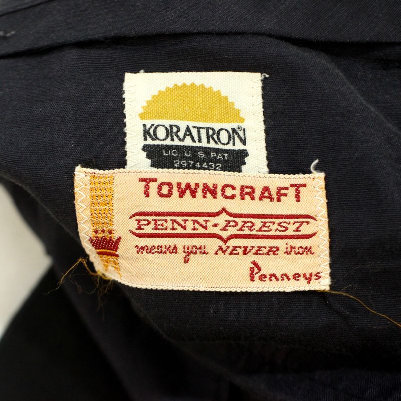 60S TOWNCRAFT スラックスパンツ タウンクラフト vintage 60S TOWNCRAFT スラックスパンツ タウンクラフト vintage