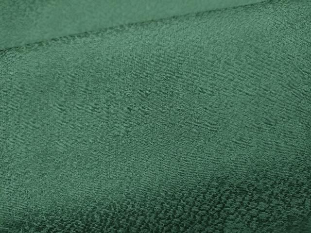 平和屋着物○上質な色無地 草花地紋 青磁色 正絹 逸品 DAAV8572tw