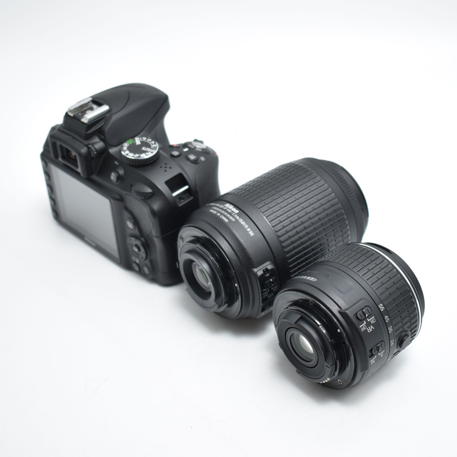 Nikon D3300 ダブルズームキット ブラック SALE‼️】【超美品