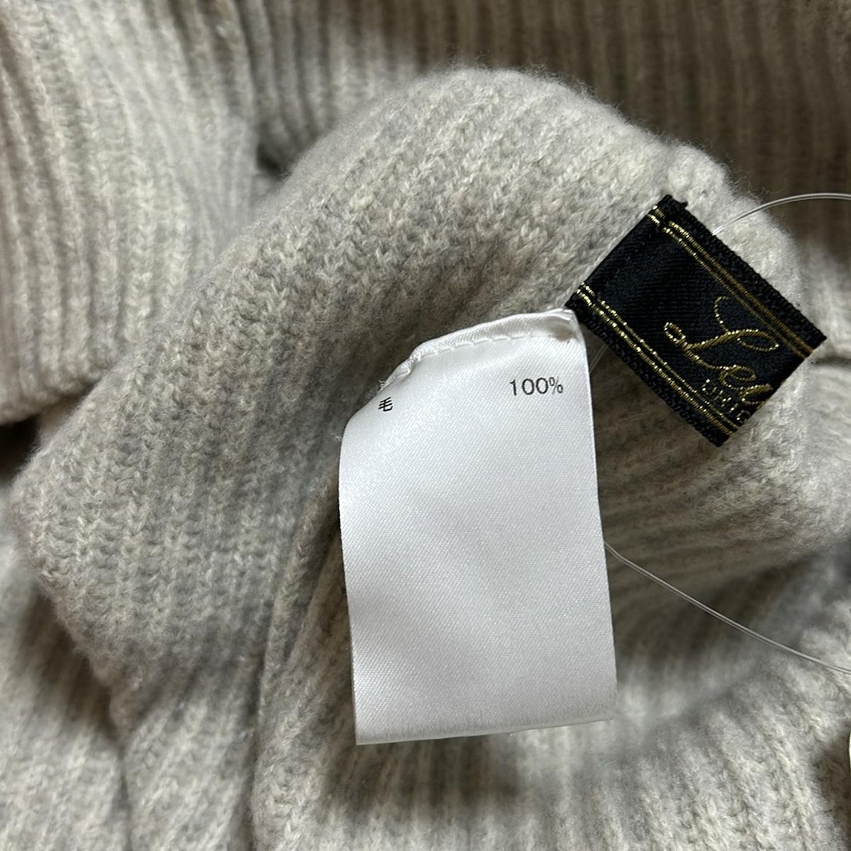 良品 Drawer ドゥロワー 18Gコットンシルクタートルショートスリーブ  